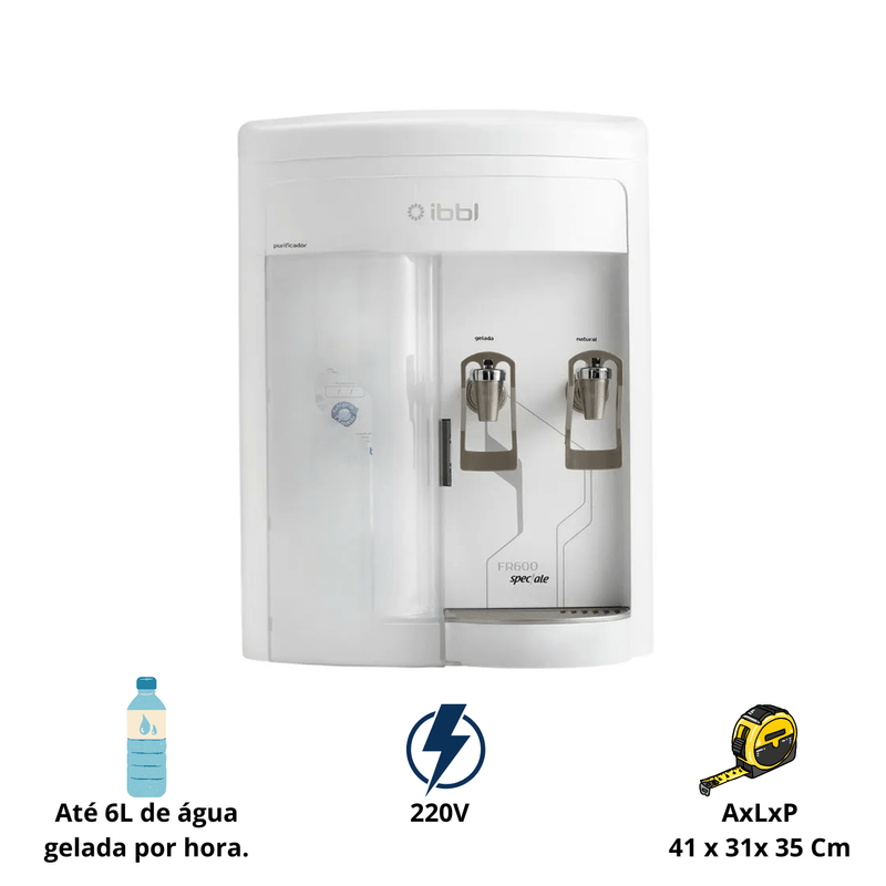 Purificador de Agua FR600 Speciale Branco IBBL