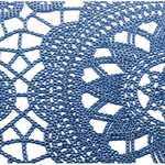 Lugar Americano De PVC Azul Escuro - Rojemac