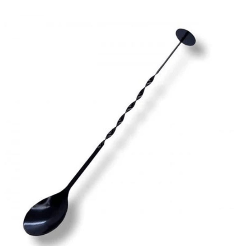 Colher Bailarina De Inox Preta 28cm - Full Fit