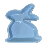 Petisqueira De Pascoa Ceramica Coelho Azul - Luiz Salvador