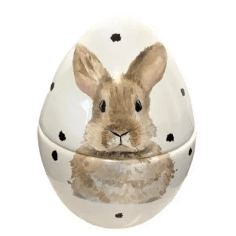 Pote De Ceramica Ovo Da Pascoa Riviera - Luiz Salvador