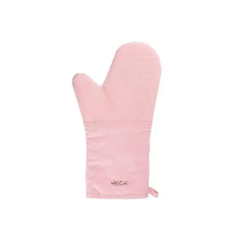 Luva De Silicone-Algodao 35cm Rosa - Weck