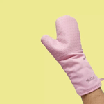 Luva De Silicone-Algodao 35cm Rosa - Weck