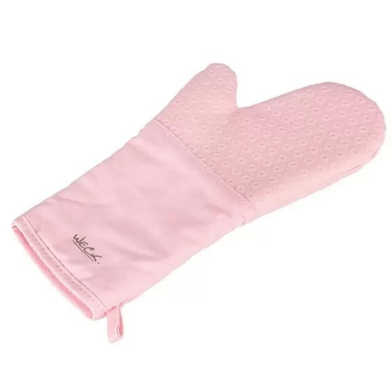 Luva De Silicone-Algodao 35cm Rosa - Weck