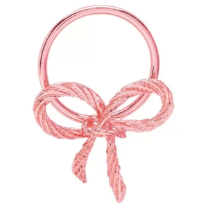 Anel De Guardanapo Laço Bronze - Mimo Style