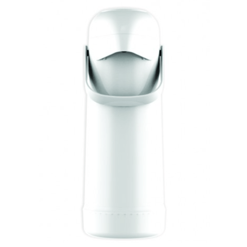 Garrafa Termica Pressao Magic Pump Branca 1 Litro - Termolar