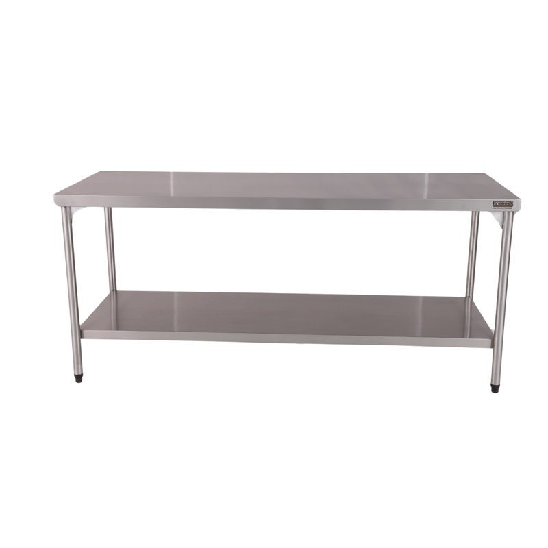 Mesa Inox 304 110x60Cm Prateleira Inferior Krasinox