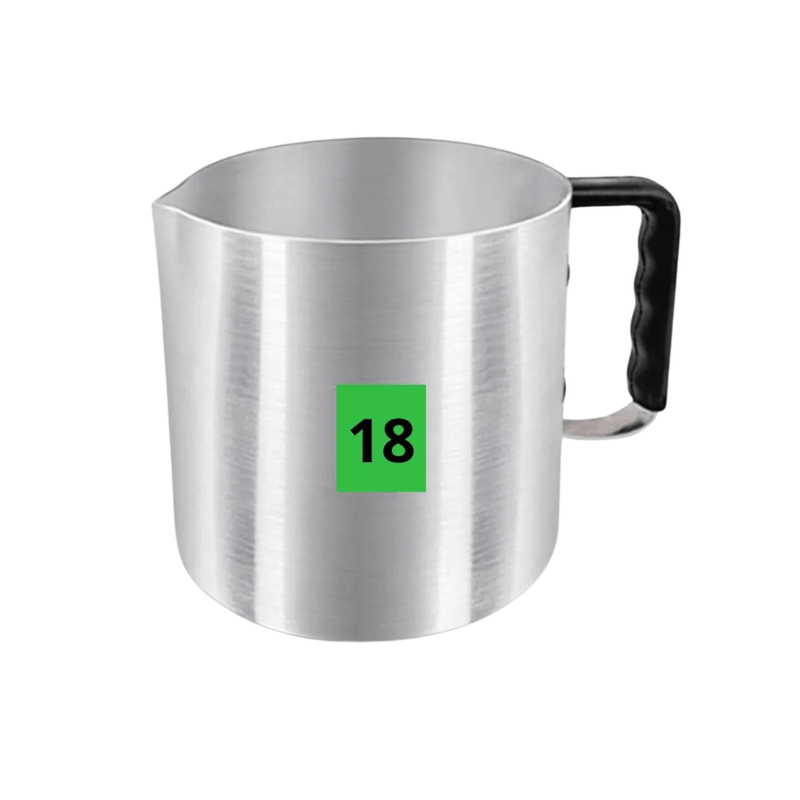 Canecao Aluminio 4-5L Cabo Baquelite N-18 Nova Real