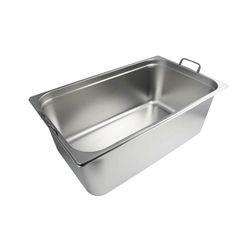 Cuba para Restaurante em Inox 1/1 200mm Com Alça Narcel