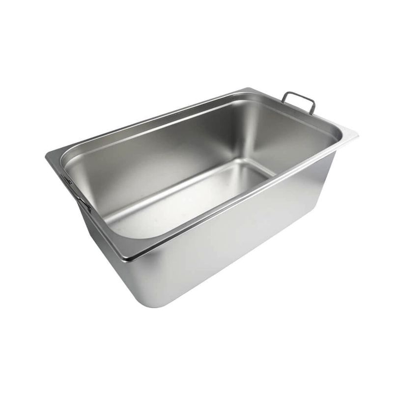 Cuba para Restaurante em Inox 1-1 200mm Com Alca Narcel