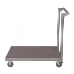 Carro Plataforma 1 Plano em Aço Inox 430 – Krasinox