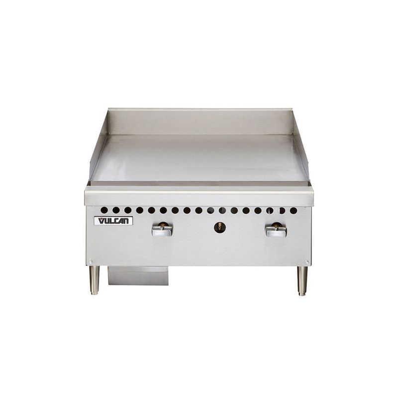 Chapa Bifeteira Gas GLP 60Cm VCRG-24 Vulcan - Hobart