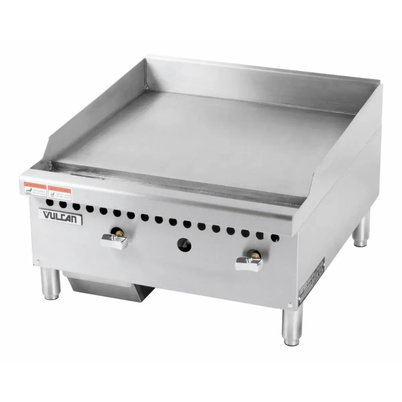 Chapa Bifeteira Gas GLP 60Cm VCRG-24 Vulcan - Hobart