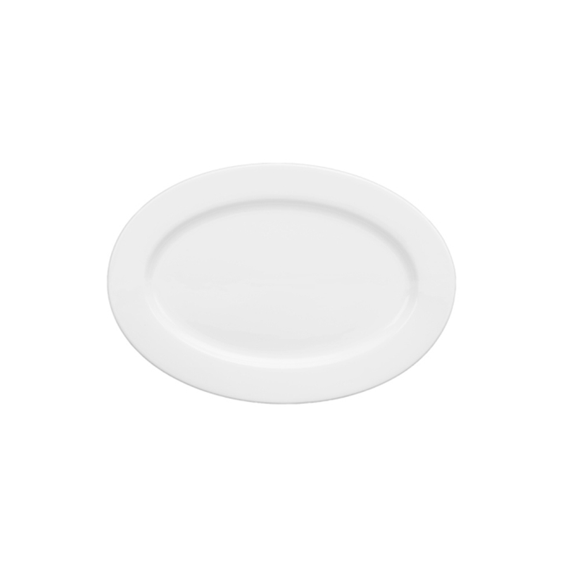 Travessa Oval de Porcelana 22-5cm