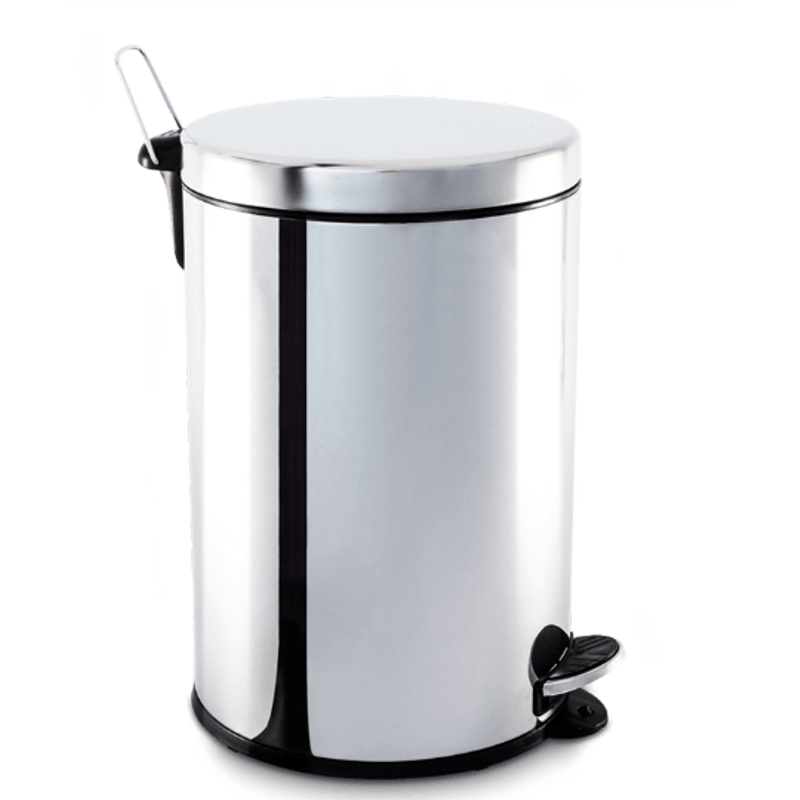 Lixeira De Inox Com Pedal 20L - Brinox