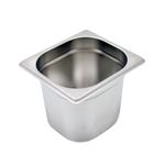 Cuba para Restaurante em Inox 1-6 150mm Sem Alca Narcel
