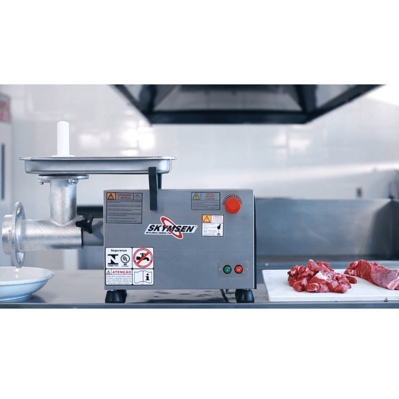 Moedor de Carne Skymsen PS-22 Boca 22 1-5CV - 220V