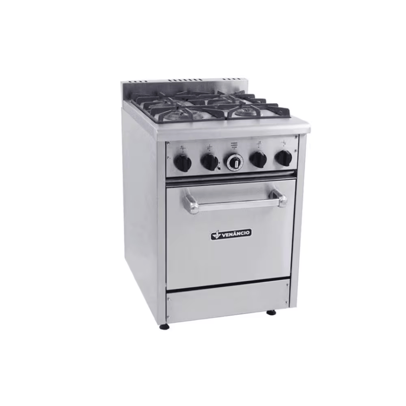 Fogao Gas GLP 4 Bocas Don Bidone Com Forno FDB4F - Venancio