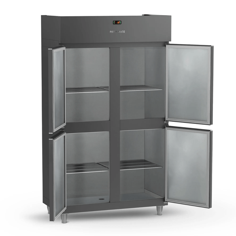 Geladeira Comercial Camara 4 Portas Preta 220V MCR4P - Refrimate