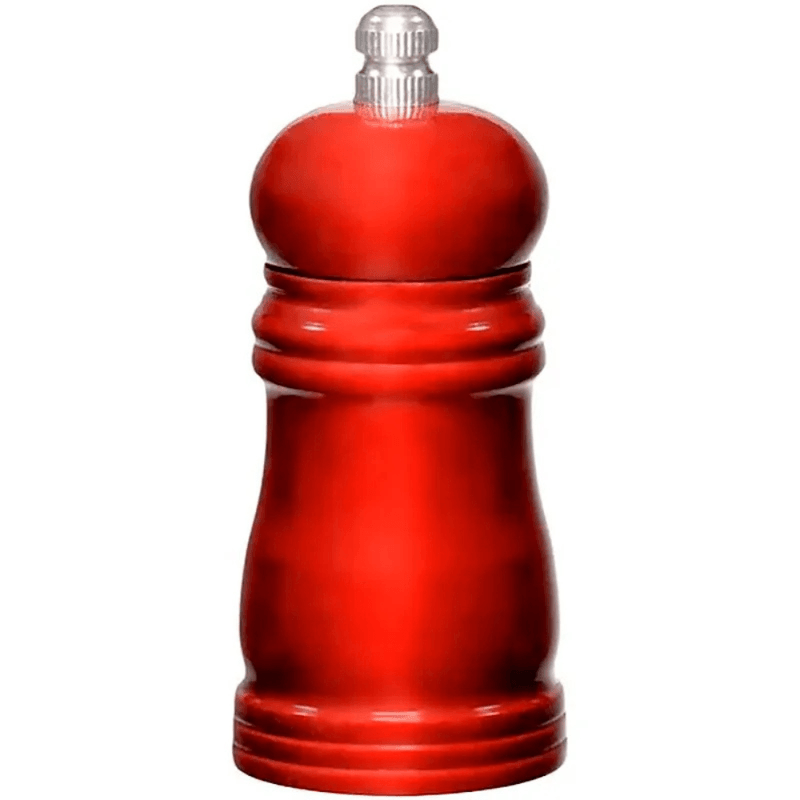 Moedor de Sal e Pimenta Vermelho 10cm ETILUX
