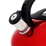 Chaleira de Aco Inox Vermelha 3L Hauskraft CHLR-014