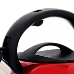 Chaleira de Aco Inox Vermelha 3L Hauskraft CHLR-014