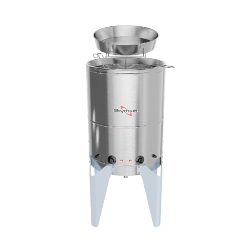 Fritadeira Eletrica Industrial Agua - Oleo 24L FC8 Inox Skymsen