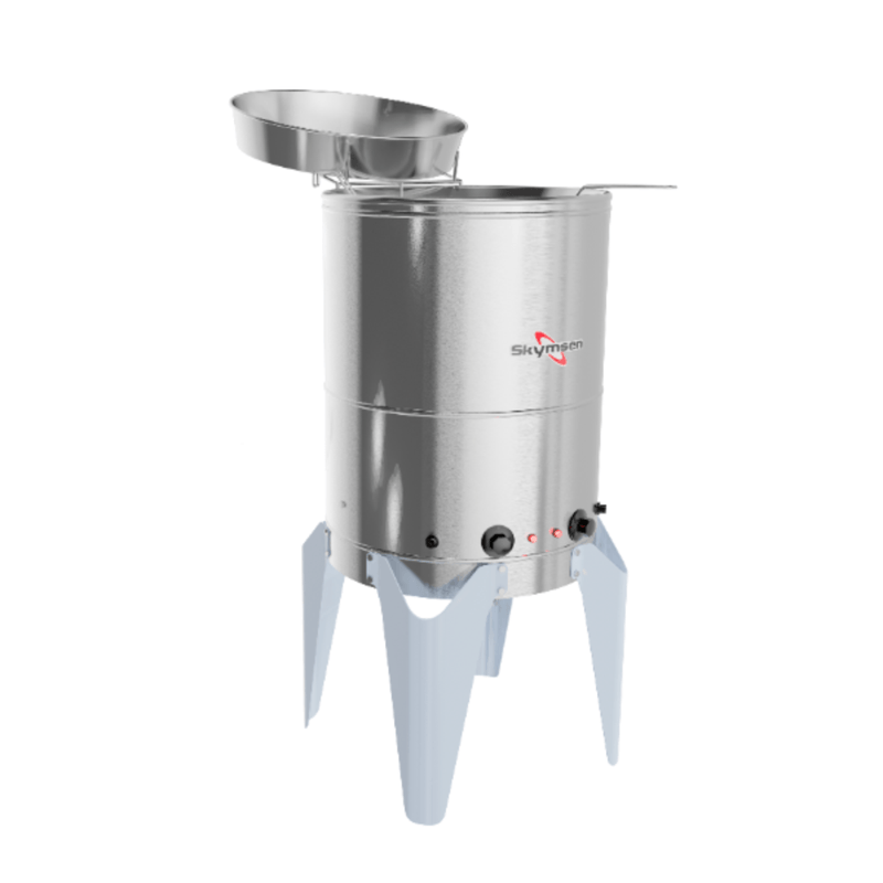 Fritadeira Eletrica Industrial Agua - Oleo 24L FC8 Inox Skymsen