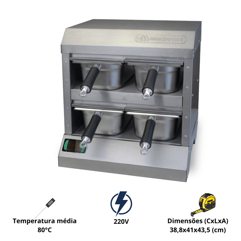 Conservador De Proteinas 4 Cubas 220v MarcPro Marchesoni