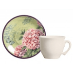 Xicara De Ceramica Com Pires Para Cha Lusitana - Scalla