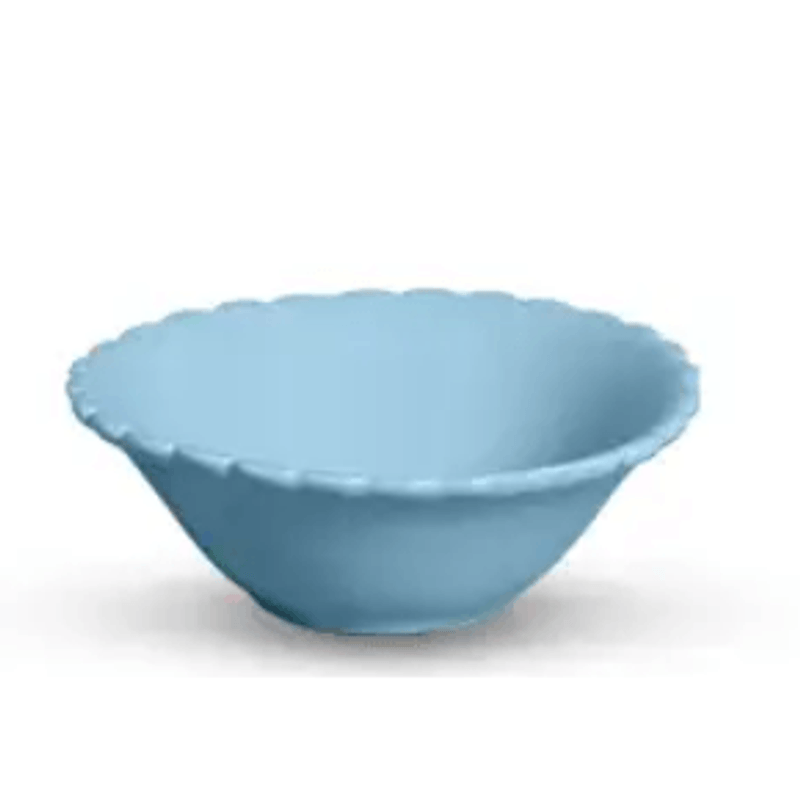 Bowl De Cerâmica Azul 370ml Izabel - Scalla - Narcel Home