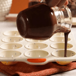 Forma Muffin Pao De Queijo Em Silicone Hercules 35x25cm