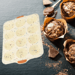 Forma Muffin Pao De Queijo Em Silicone Hercules 35x25cm