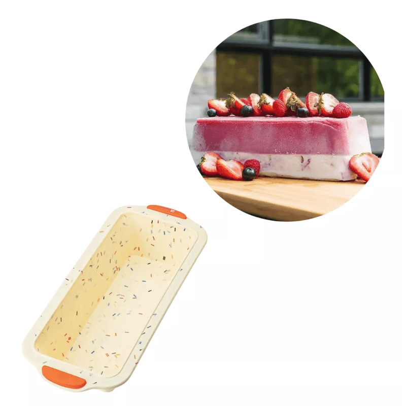 Forma De Pao E Bolo Ingles Em Silicone 29x13cm Hercules