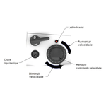 Bateidera 5 Litros Planetaria Braesi BP-500 Rosa 1500w