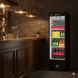EXPOSITOR DE BEBIDAS 400L PORTA DE VIDRO 110V REFRIMATE
