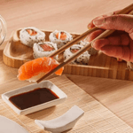 Travessas Retangular Bambu 20x10x1-5Cm