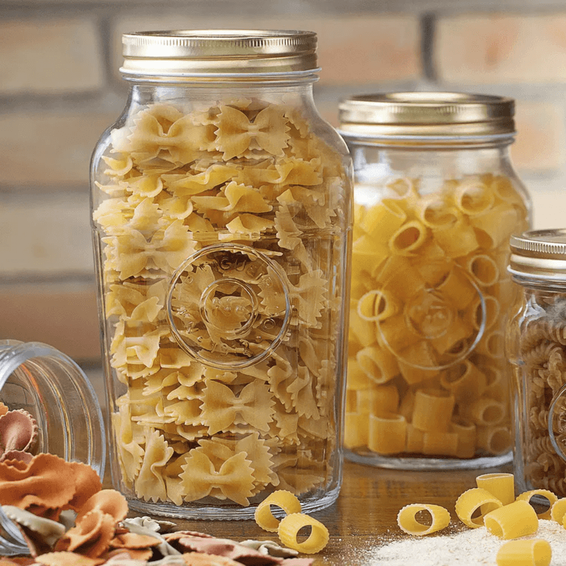 Pote Americano Vintage 1 Litro Com Tampa Nadir