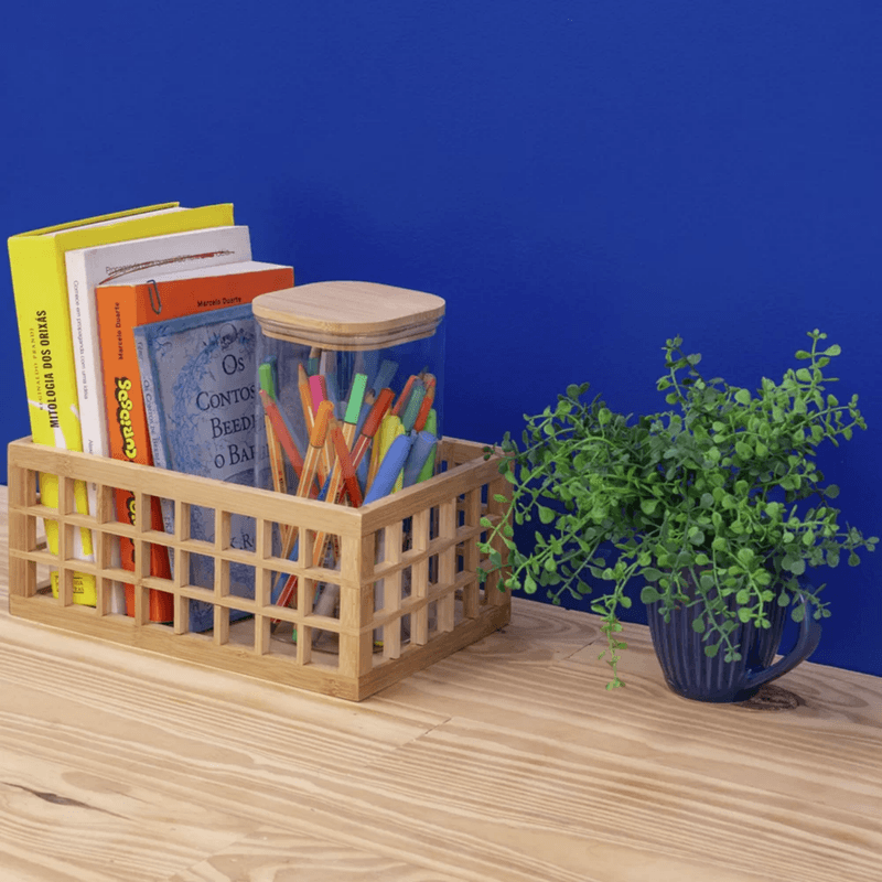 Pote de Vidro Hermetico Empilhavel 1-4 Litros Oikos