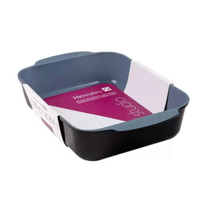 Assadeira Preta Antiaderente Ceramico 30X22cm - Hercules