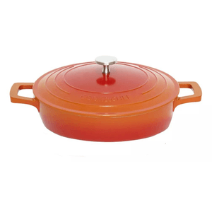 Caçarola Baixa Cook Chef 28Cm Laranja - Mimo Style