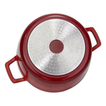 Panela Cook E Chef 24Cm Ceramica Vermelha 4-3L - Mimo Style