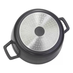 Panela Cook E Chef 24Cm Ceramica Cinza 4-3L - Mimo Style