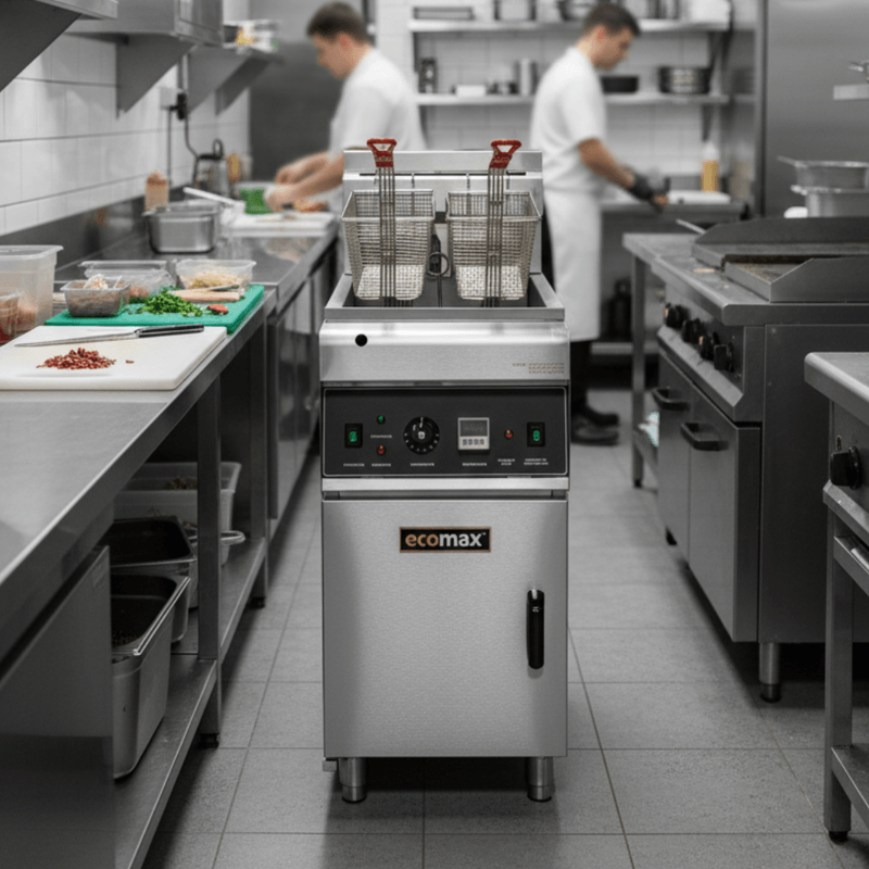 Fritadeira Eletrica Hobart Ecomax EF28 28 Litros 220V