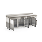 Balcao Frigorifico De Encosto GBFE-250 Aco Inox 220V - Gelopar