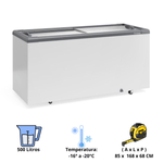 Freezer Horizontal 500 Litros GHDS500 CZ 220V Gelopar