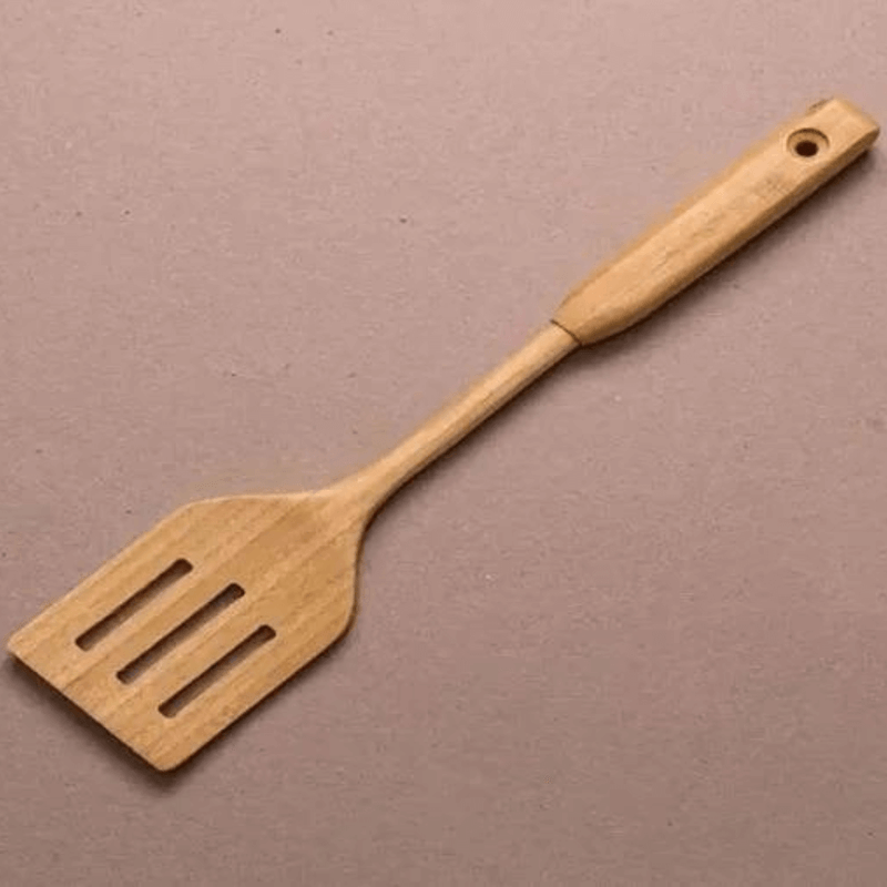 Espatula Vazada Bambu 35Cm - Oikos