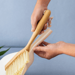 Escova De Bambu Com Pa Branca - Oikos