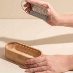 Ralador De Mesa Com Recipiente De Bambu - Oikos