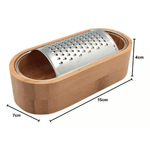 Ralador De Mesa Com Recipiente De Bambu - Oikos